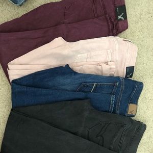 American eagle jeans - 4 pairs for the price of 1!